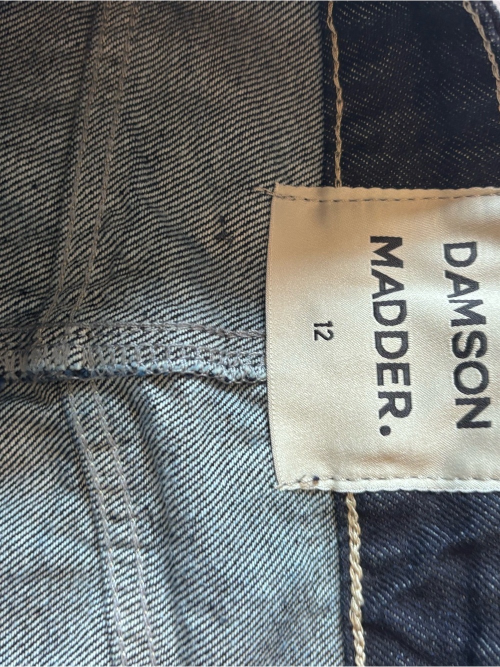 Anthropologie Damson Madder Dark Indigo Button-Front Maxi Denim Skirt - US 8 - Picture 5 of 7